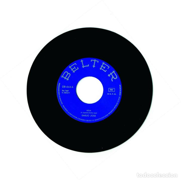 Discos de vinilo: Emilio Jose - Sola - Foto 4