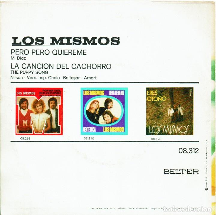 Discos de vinilo: Los Mismos - Pero pero quiereme - Foto 2