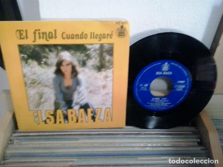 Discos de vinilo: LMV - Else Baeza. El final / Cuando llegar&eacute;. Hispavox 1973, ref. HS 980 - Foto 1
