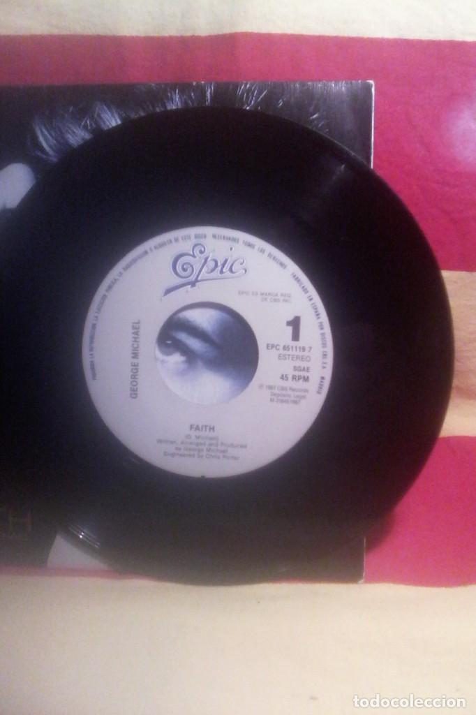 Discos de vinilo: G. MICHAEL - FAITH . 45 RPM. - Foto 2