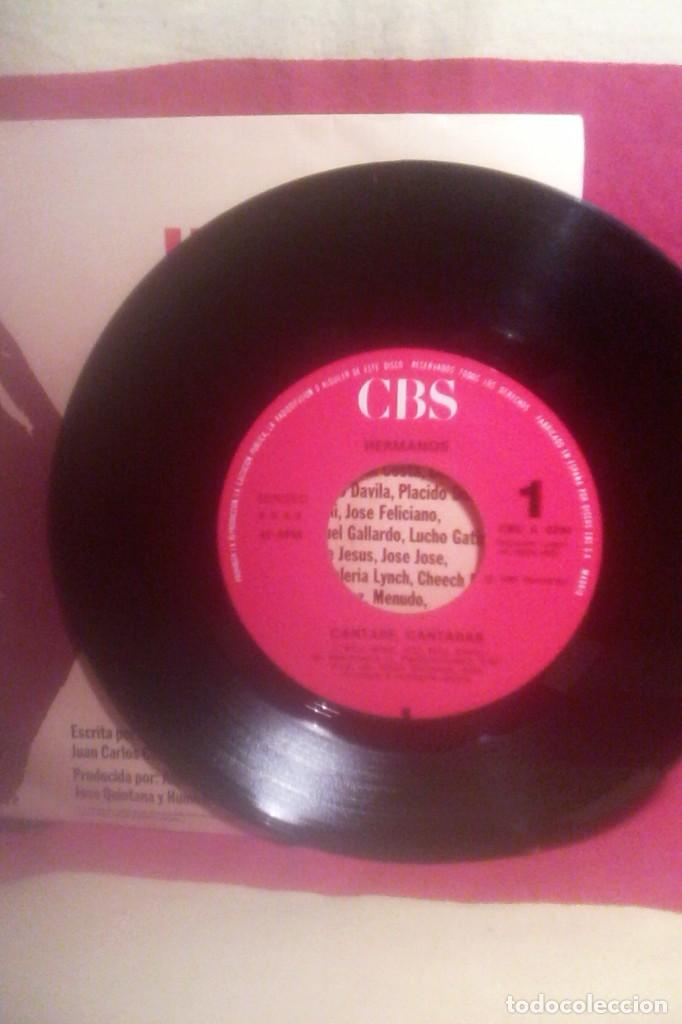 Discos de vinilo: HERMANOS - CANTAR&Eacute; , CANTAR&Aacute;S . - Foto 2
