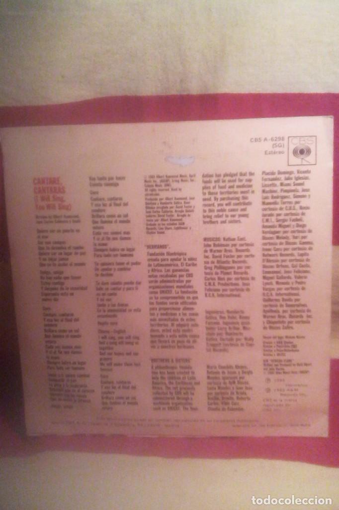 Discos de vinilo: HERMANOS - CANTAR&Eacute; , CANTAR&Aacute;S . - Foto 3
