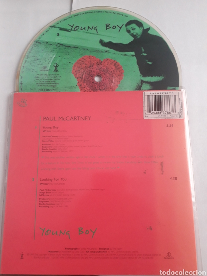 Discos de vinilo: Paul McCartney. Joung Boy. - Foto 2