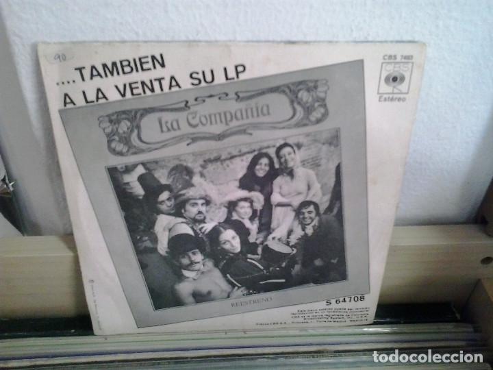 Discos de vinilo: LMV - La compa&ntilde;ia. El soldadito. CBS 1971, ref. CBS 7483 - Foto 2