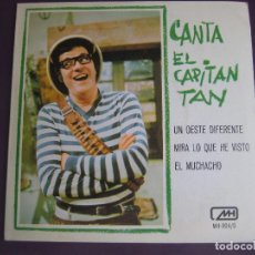 Discos de vinilo: CANTA EL CAPITAN TAN - CHIRIPITIFLAUTICOS EP MH 1970 UN OESTE DIFERENTE +2 - TVE TELEVISION