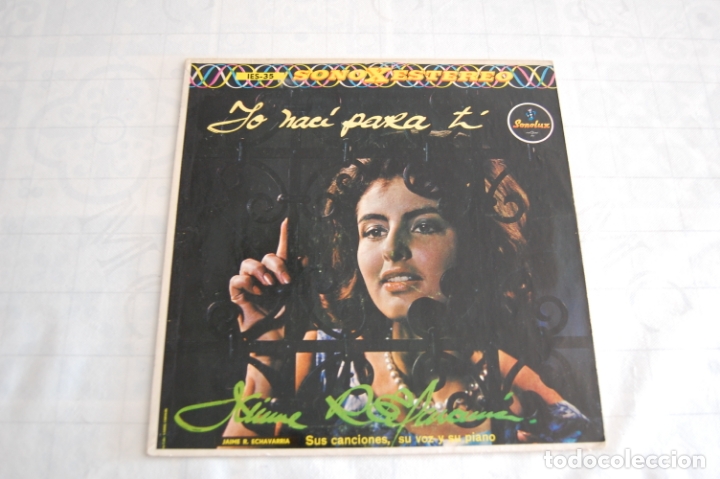 Vinyl records: JAIME R. ECHEVARRIA YO NACI PARA TI