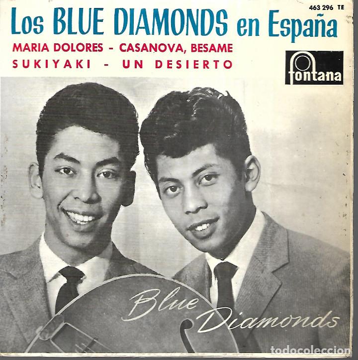Discos de vinilo: SINGLE VINILO los blue diamonds - Foto 1