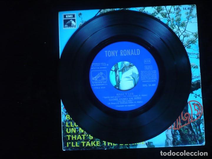 Discos de vinilo: tony ronald - risas y luz - Foto 3