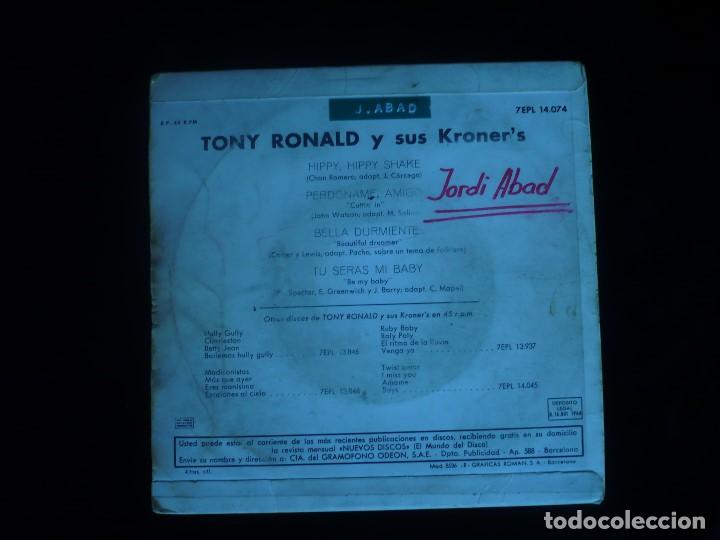 Discos de vinilo: tony ronald y sus kroners - hippy hippy shake - Foto 2