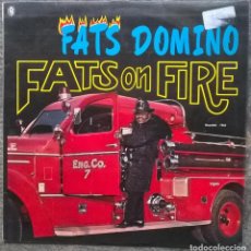 Discos de vinilo: FATS DOMINO. FATS ON FIRE. WORLD RECORD CLUB (TP 722) UK 1964 LP MONO ORIGINAL