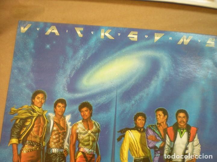 Discos de vinilo: JACKSON FIVE. VICTORY. CBS 1984 - Foto 2