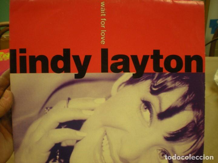 Discos de vinilo: LINDY LAYTON. WAIT FOR LOVE - Foto 1