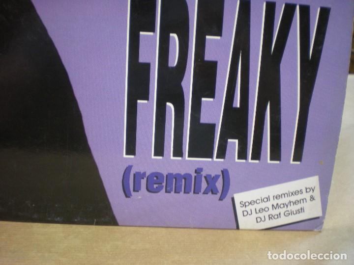 Discos de vinilo: K3M. FEATURING GALE ROBINSON. I`M FREAKY REMIX. MAXI SINGLE - Foto 2