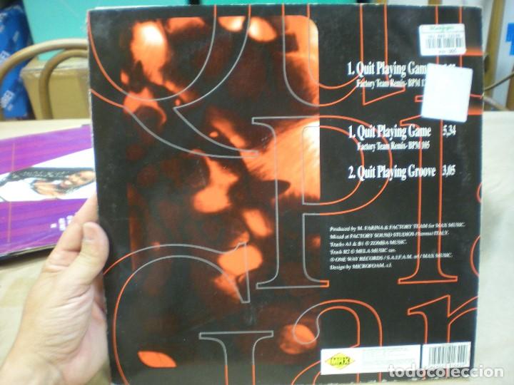 Discos de vinilo: MAR.KO - QUIT PLAYING GAME. DANCE VERSION. MAX MUSIC - Foto 2
