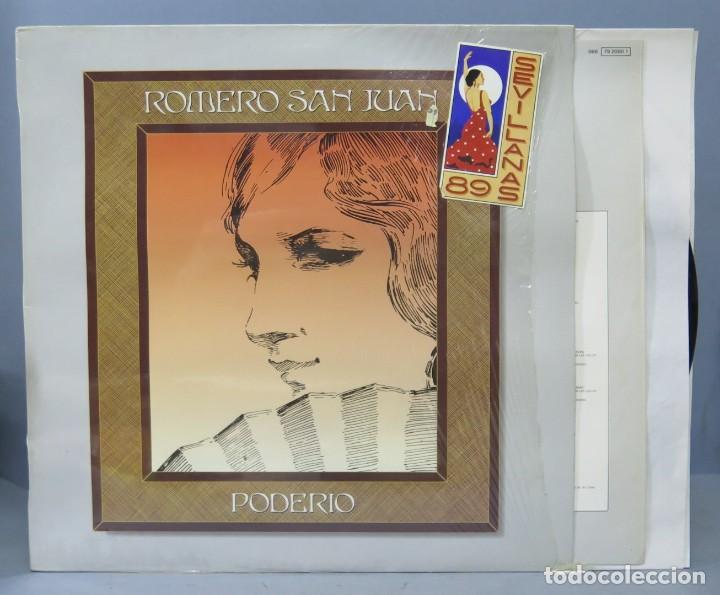 Discos de vinilo: LP. ROMERO SAN JUAN. PODERIO - Foto 1