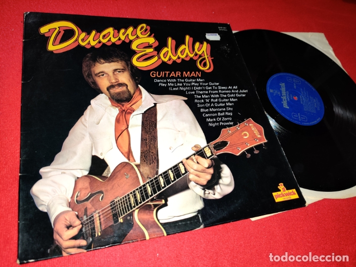 Discos de vinilo: DUANE EDDY GUITAR MAN LP 1975 PICKWICK UK - Foto 1