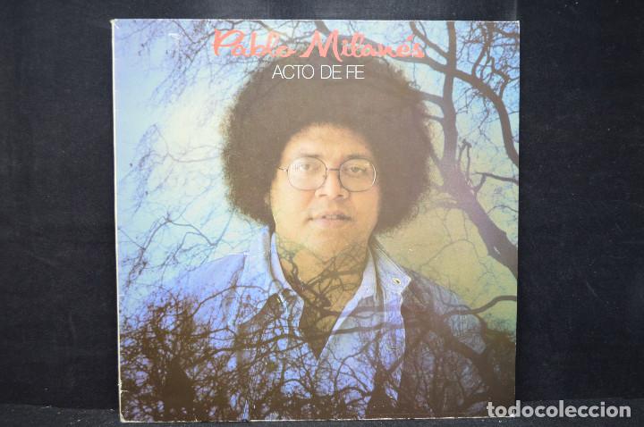 Discos de vinilo: PABLO MILAN&Eacute;S - ACTO DE FE - LP - Foto 1