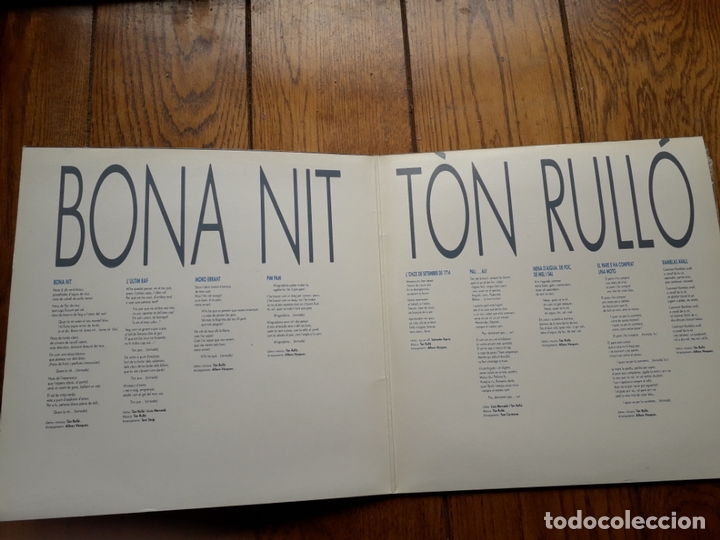 Discos de vinilo: Ton rullo    bonna nit - Foto 3