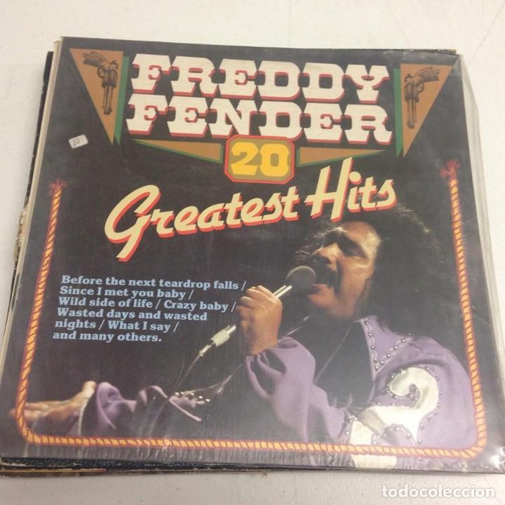 Discos de vinilo: Freddy Fender -- 20 Greatest Hits - Foto 1