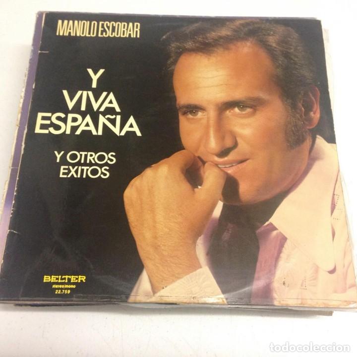 Discos de vinilo: Manolo Escobar &lrm;&ndash; Y Viva Espa&ntilde;a - Foto 1