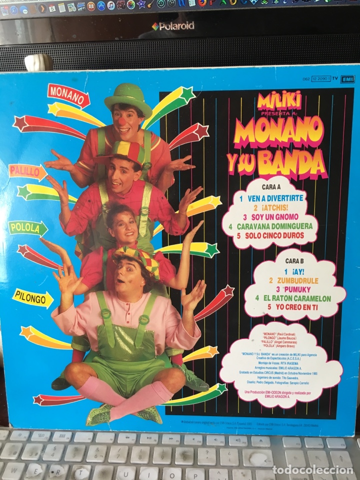 Discos de vinilo: MONANO Y SU BANDA-1985-NUEVO - Foto 2