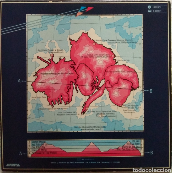 Discos de vinilo: Thompson Twins&nbsp;?&ndash;&nbsp;Into The Gap - Foto 2