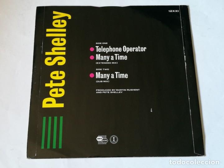 Discos de vinilo: Pete Shelley - Telephone Operator - 1983 - Foto 2