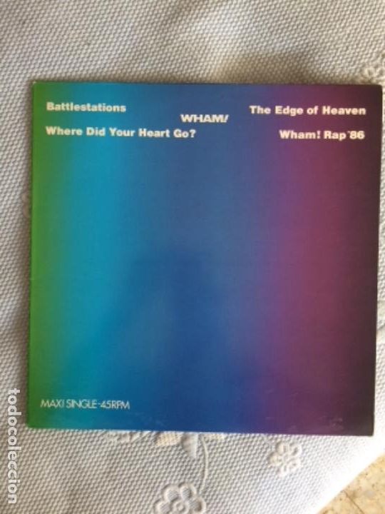 Discos de vinilo: Wham - Battlestations / MAXI - Foto 1