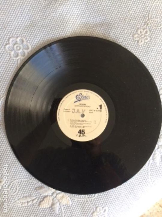 Discos de vinilo: Wham - Battlestations / MAXI - Foto 5