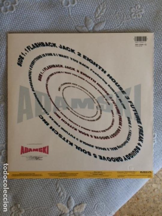 Discos de vinilo: Adamski musical pharmacy-LP - Foto 2