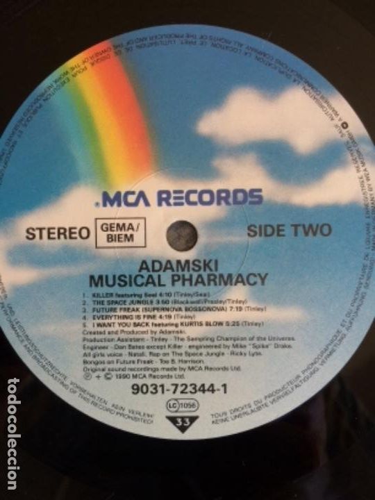 Discos de vinilo: Adamski musical pharmacy-LP - Foto 6