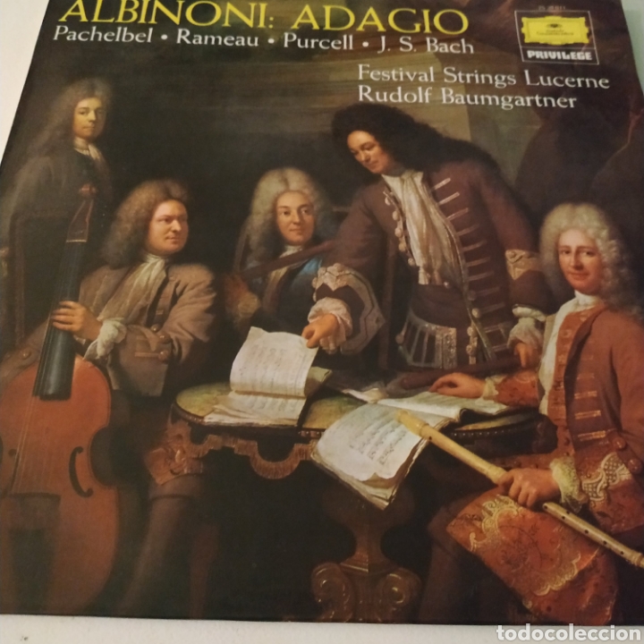 Discos de vinilo: Albinoni adagio festival strings lucerne rudolf baumgartner - Foto 1