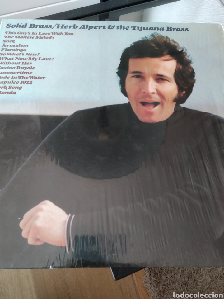 Discos de vinilo: Herb Alpert & The Tijuana Brass &lrm;&ndash; Solid Brass - Foto 1