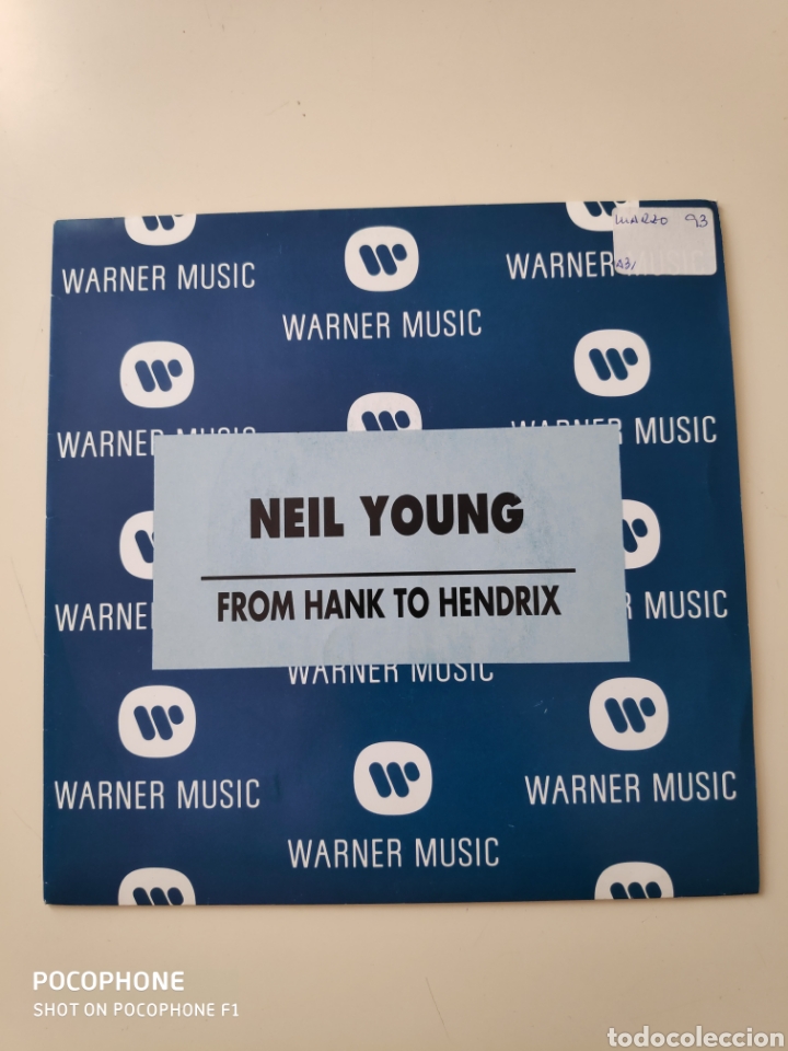 Discos de vinilo: CR NEIL YOUNG - FROM HANK TO HENDRIX - Foto 1