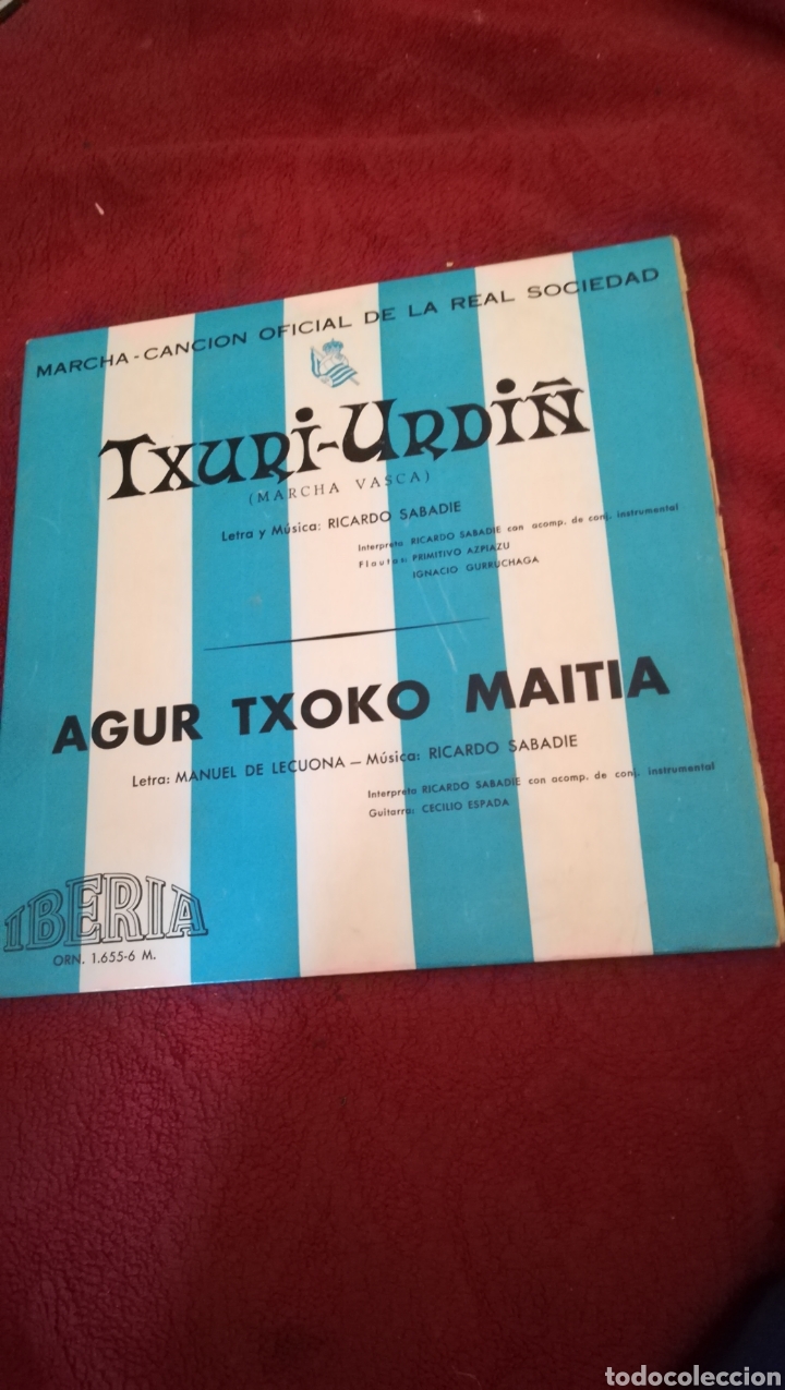 Discos de vinilo: Txuri, Urdin, Vinilo - Foto 1