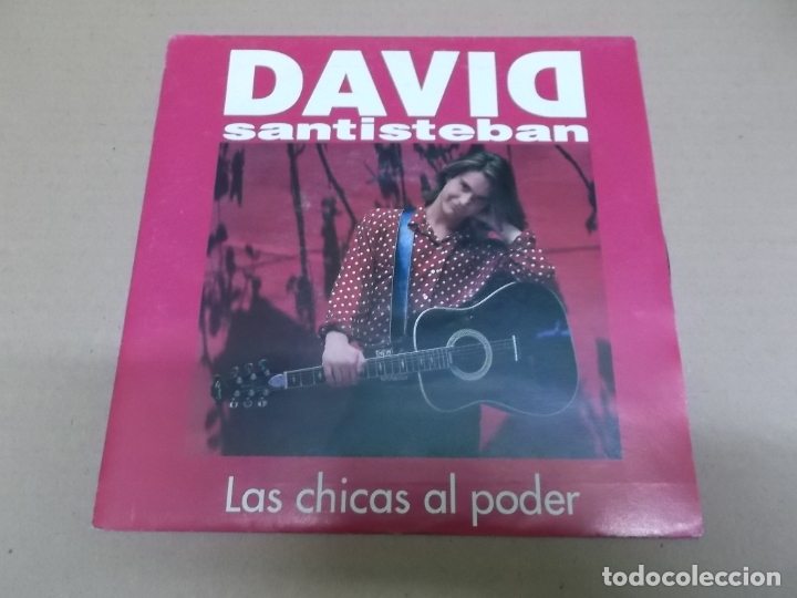 Discos de vinilo: DAVID SANTISTEBAN (SN) LAS CHICAS AL PODER A&Ntilde;O &ndash; 1992 - PROMOCIONAL - Foto 1