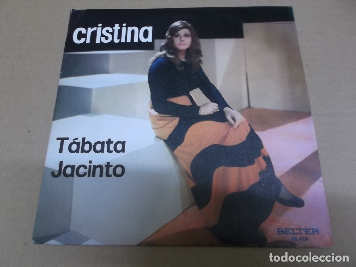 Discos de vinilo: CRISTINA (SN) TABATA A&Ntilde;O &ndash; 1974 - Foto 1