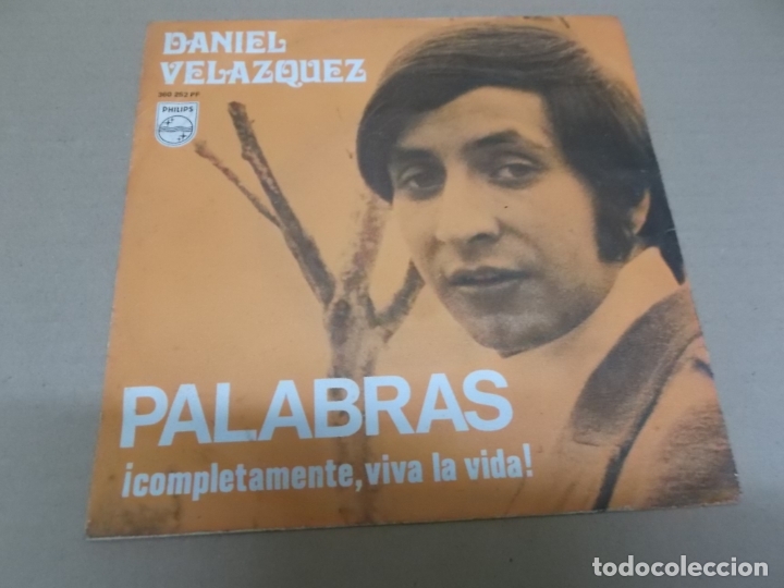 Discos de vinilo: DANIEL VELAZQUEZ (SN) PALABRAS A&Ntilde;O &ndash; 1969 - Foto 1