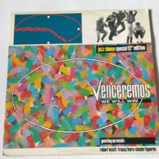 Discos de vinilo: WORKING WEEK - VENCEREMOS (WE WILL WIN) - 1984. Lote 170564336
