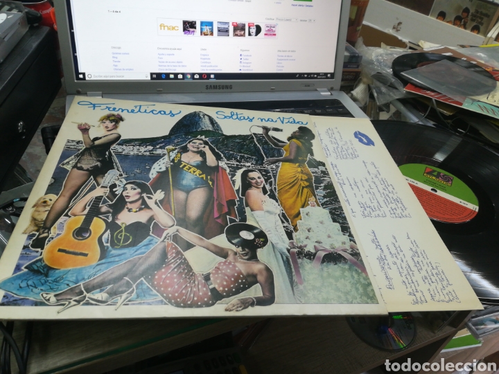 Vinyl records: Fren&eacute;ticas lp soltas na vida Brasil 1979