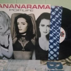 Discos de vinilo: BANARAMA POP LIFE LP SPAIN 1991 PDELUXE. Lote 170876055
