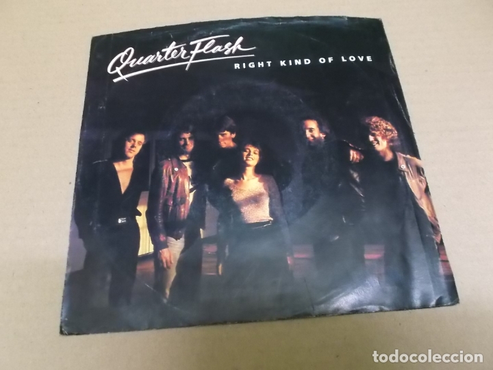 Dischi in vinile: QUARTER FLASH (SN) RIGHT KIND OF LOVE A&Ntilde;O &ndash; 1981 &ndash; EDICION U.S.A.