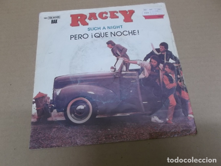 Discos de vinilo: RACEY (SN) SUCH A NIGHT A&Ntilde;O &ndash; 1980 - Foto 1