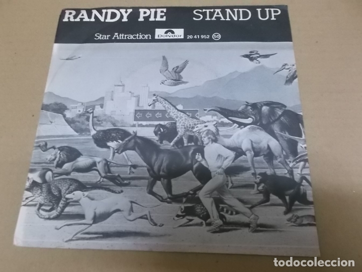 Discos de vinilo: RANDY PIE (SN) STAND UP A&Ntilde;O &ndash; 1977 - Foto 1