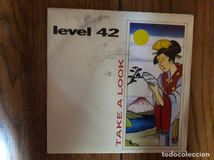 Discos de vinilo: Level 42 - take a look + man - Foto 1