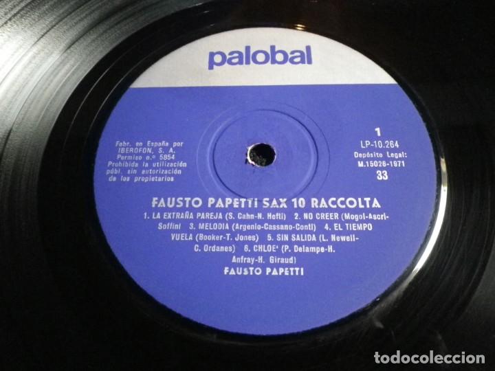 Discos de vinilo: 10 Raccolta, Fausto Papetti - Foto 3