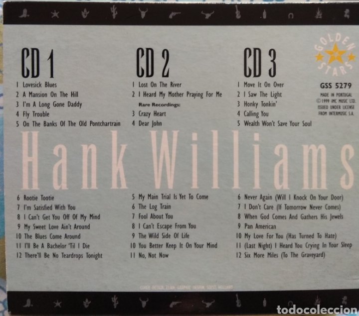 Discos de vinilo: Hank Williams&nbsp;?&ndash;&nbsp;Move It On Over - Foto 2