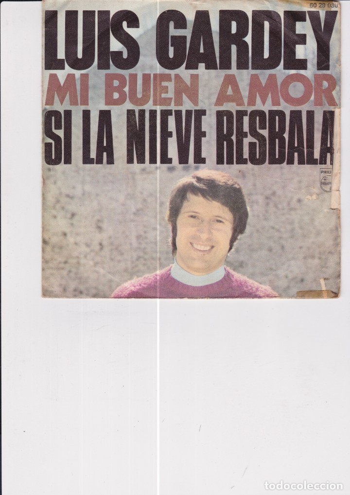 Discos de vinilo: MI BUEN AMOR. Lu&iacute;s Gardey - Foto 1