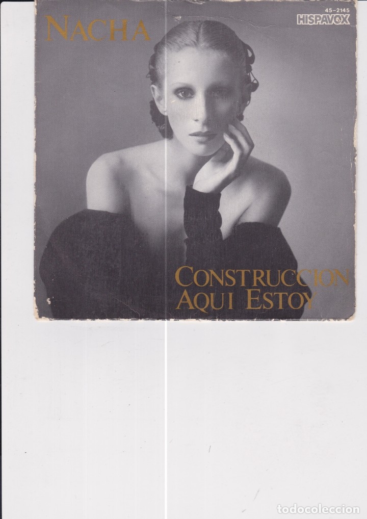 Discos de vinilo: CONSTRUCCI&Oacute;N. Nacha Guevara. Pedido m&iacute;nimo en singles: 5 - Foto 1