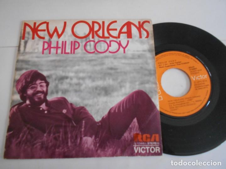 Discos de vinilo: PHILIP CODY-SINGLE NEW ORLEANS - Foto 1